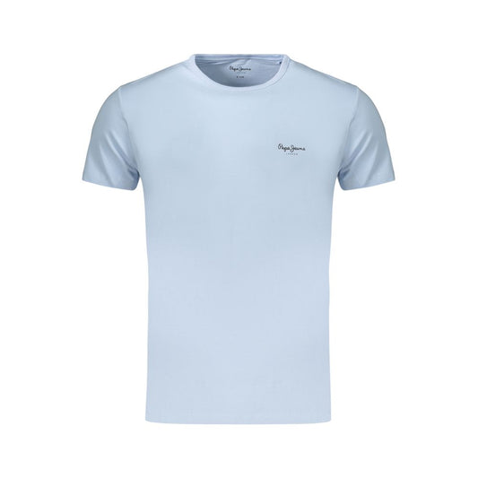 Pepe Jeans Azzurro Cotton Mens T-Shirt