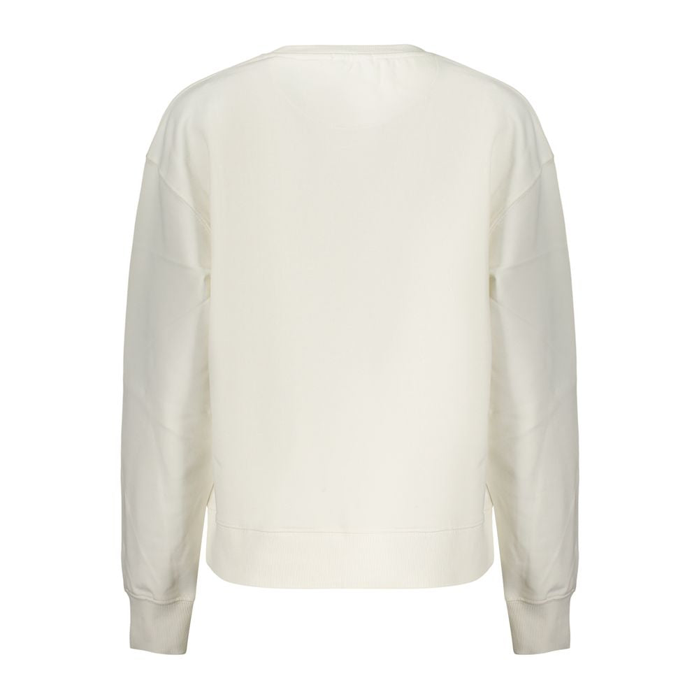 Pepe Jeans White Cotton Women's Sweatshirt Pepe Jeans