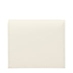 Jil Sander White Leather Wallet