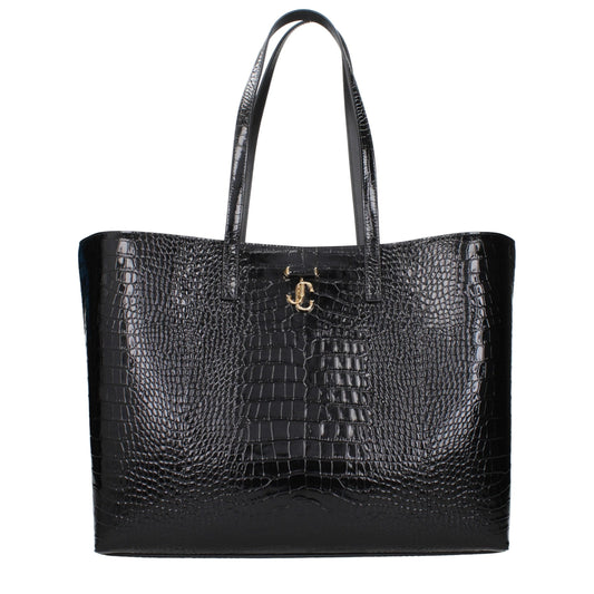 Jimmy Choo Black Leather Shoulder Bag Jimmy Choo