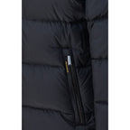 MooRER Blue Polyamide Full-Length Jacket