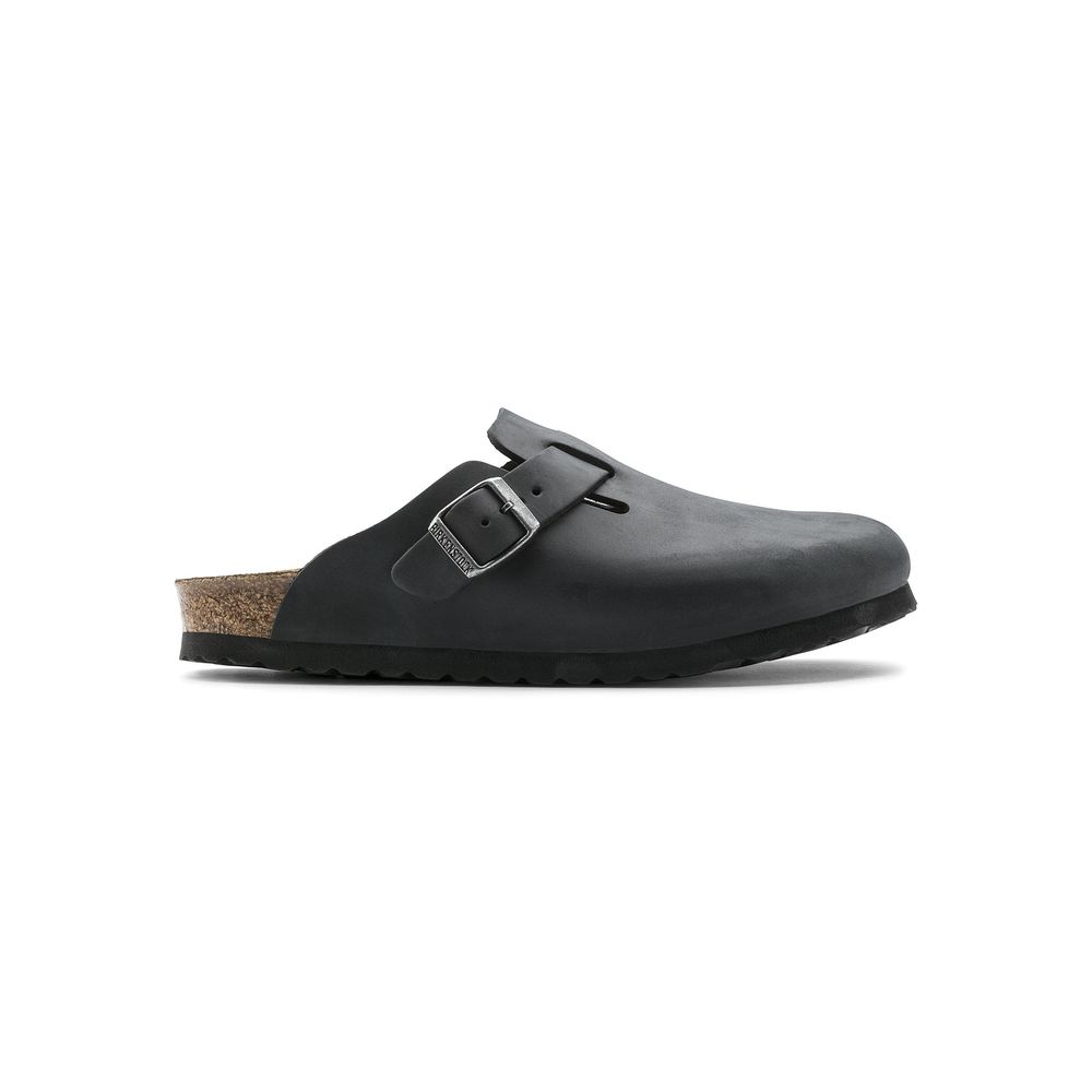 Birkenstock Black Synthetic Mules Birkenstock