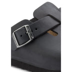 Birkenstock Black Synthetic Mules Birkenstock
