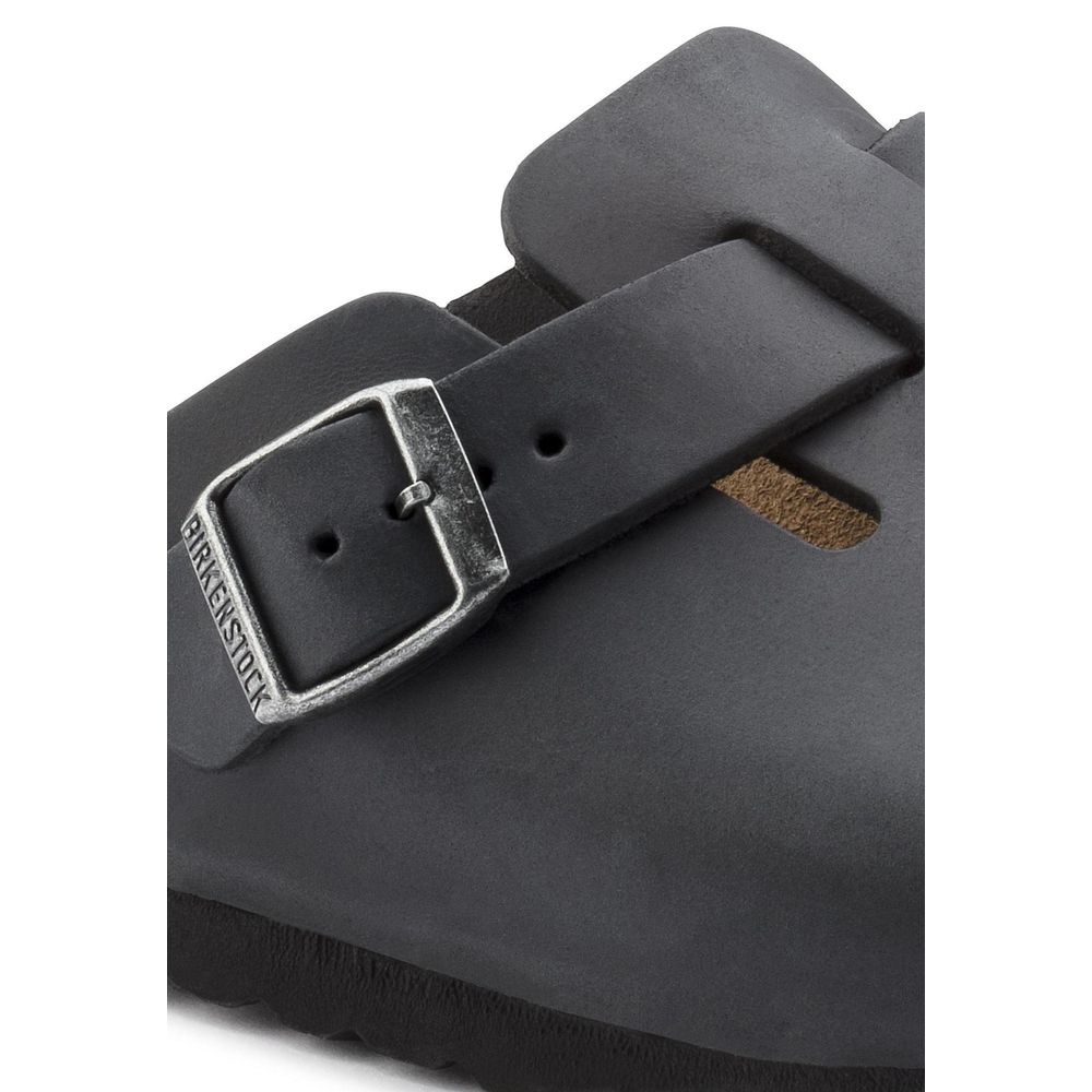 Birkenstock Black Synthetic Mules Birkenstock