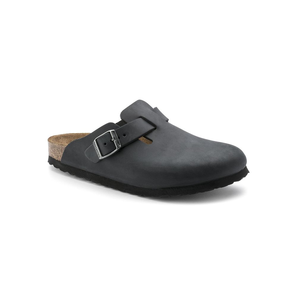 Birkenstock Black Synthetic Mules Birkenstock