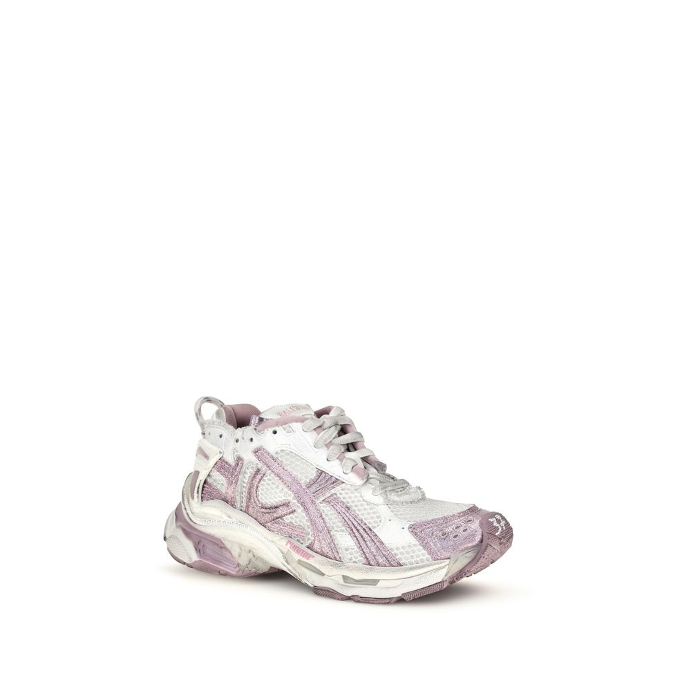 Balenciaga Purple Polyester Athletic Sneakers Balenciaga