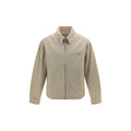 Prada Beige Cotton Denim Jacket Prada