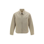 Prada Beige Cotton Denim Jacket Prada