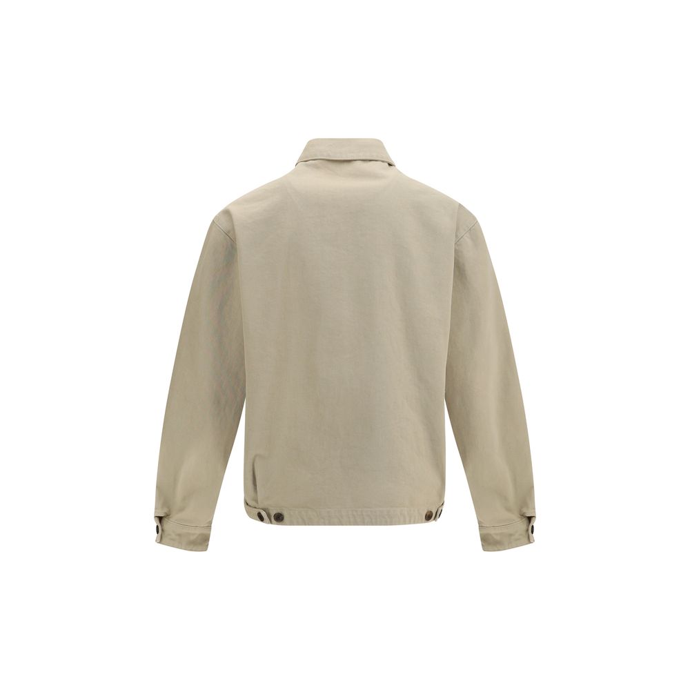 Prada Beige Cotton Denim Jacket Prada