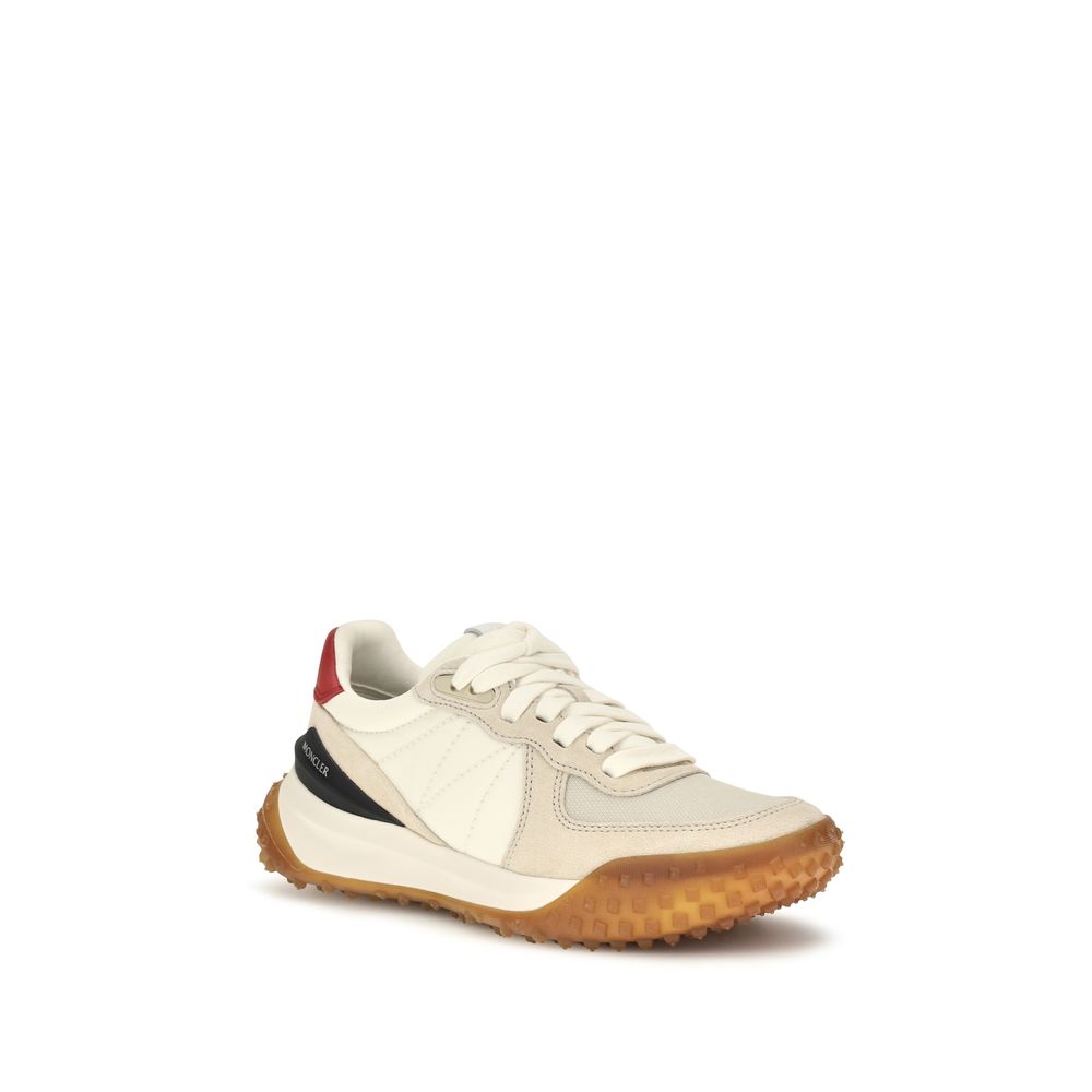 Moncler Beige Polyamide Athletic Sneakers Moncler