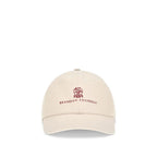Brunello Cucinelli Beige Cotton Cap Baseball Hat Brunello Cucinelli