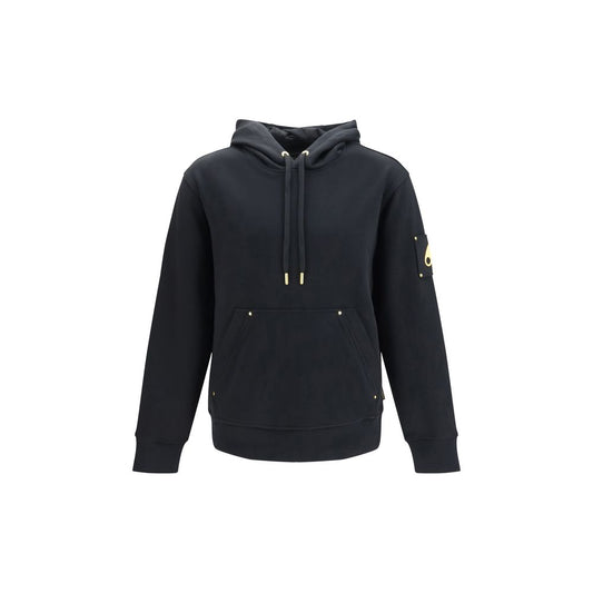 Moose Knuckles Black Cotton Sweatshirt Moose Knuckles