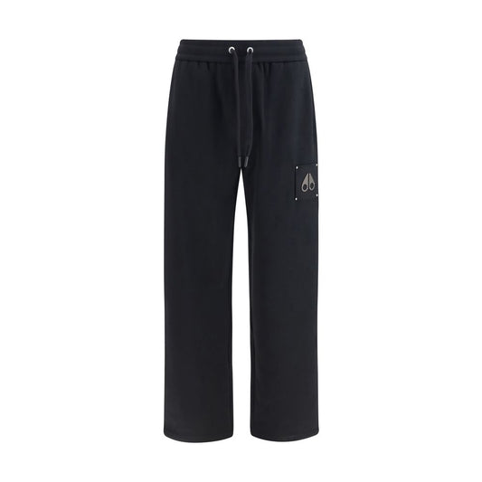 Moose Knuckles Black Cotton Casual Pants Moose Knuckles