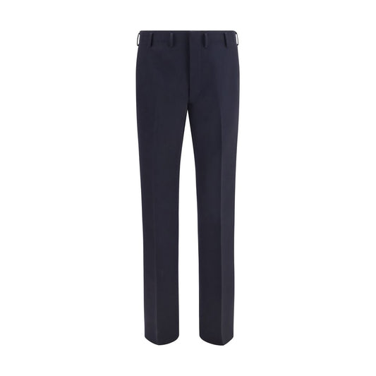 Prada Blue Wool Oves Aries Dress Pants Prada