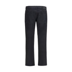 Saint Laurent Black Cotton Slim Fit Jeans Saint Laurent