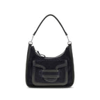Pierre Hardy Black Calf Leather Bos Taurus Shoulder Bag Pierre Hardy