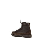 Brunello Cucinelli Brown Deer Lace-Up Boots Brunello Cucinelli