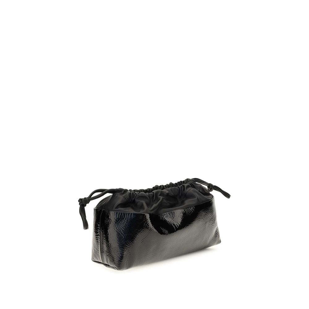 Pierre Hardy Black Calf Leather Bos Taurus Shoulder Bag Pierre Hardy