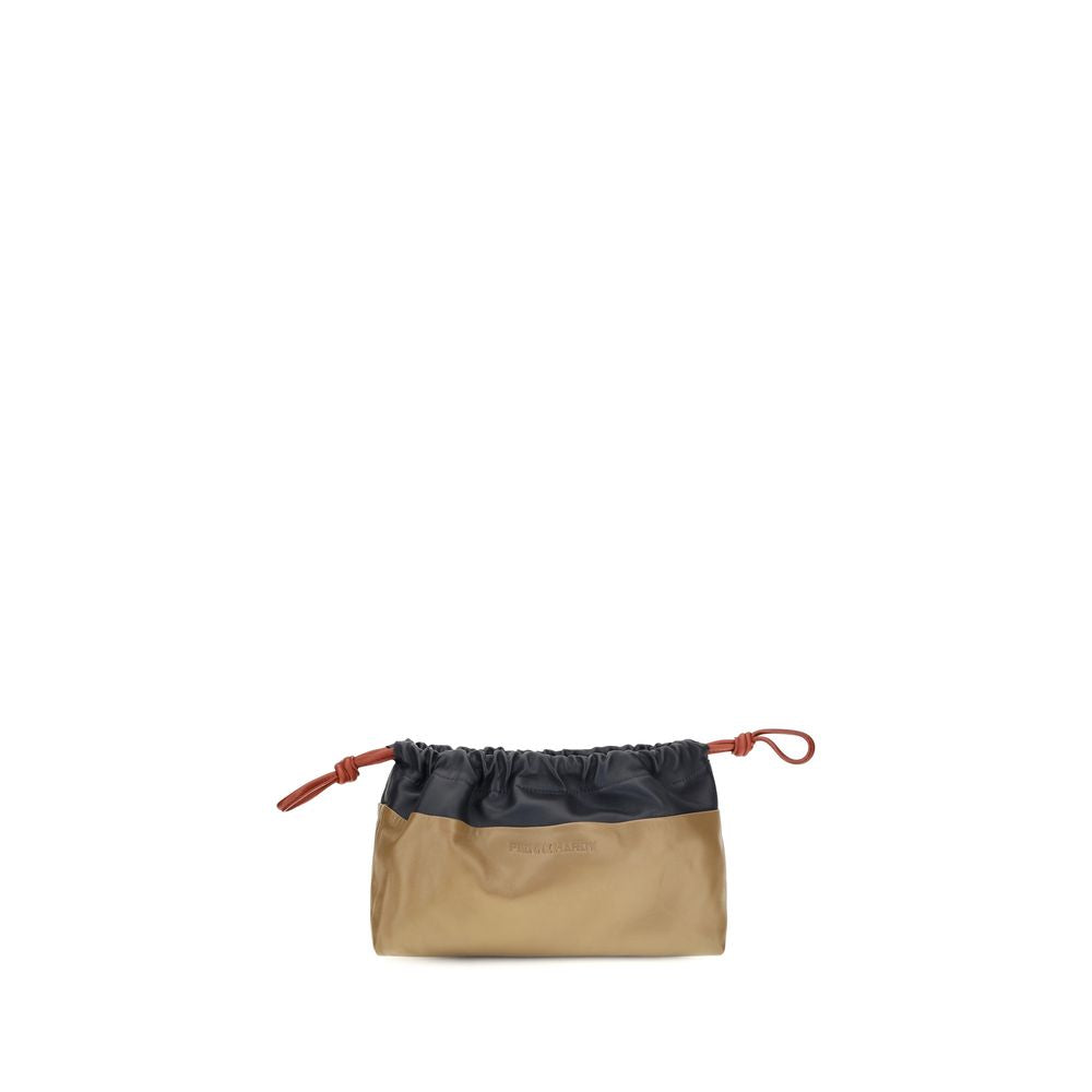 Pierre Hardy Beige Calf Leather Bos Taurus Shoulder Bag Pierre Hardy