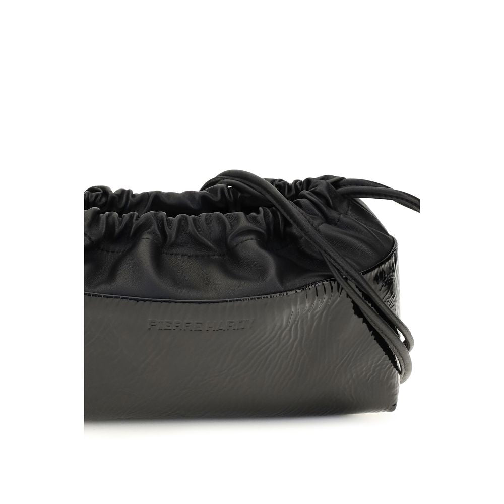 Pierre Hardy Black Calf Leather Bos Taurus Shoulder Bag Pierre Hardy
