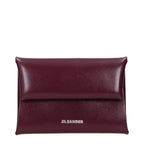 Jil Sander Red Leather Wallet Jil Sander