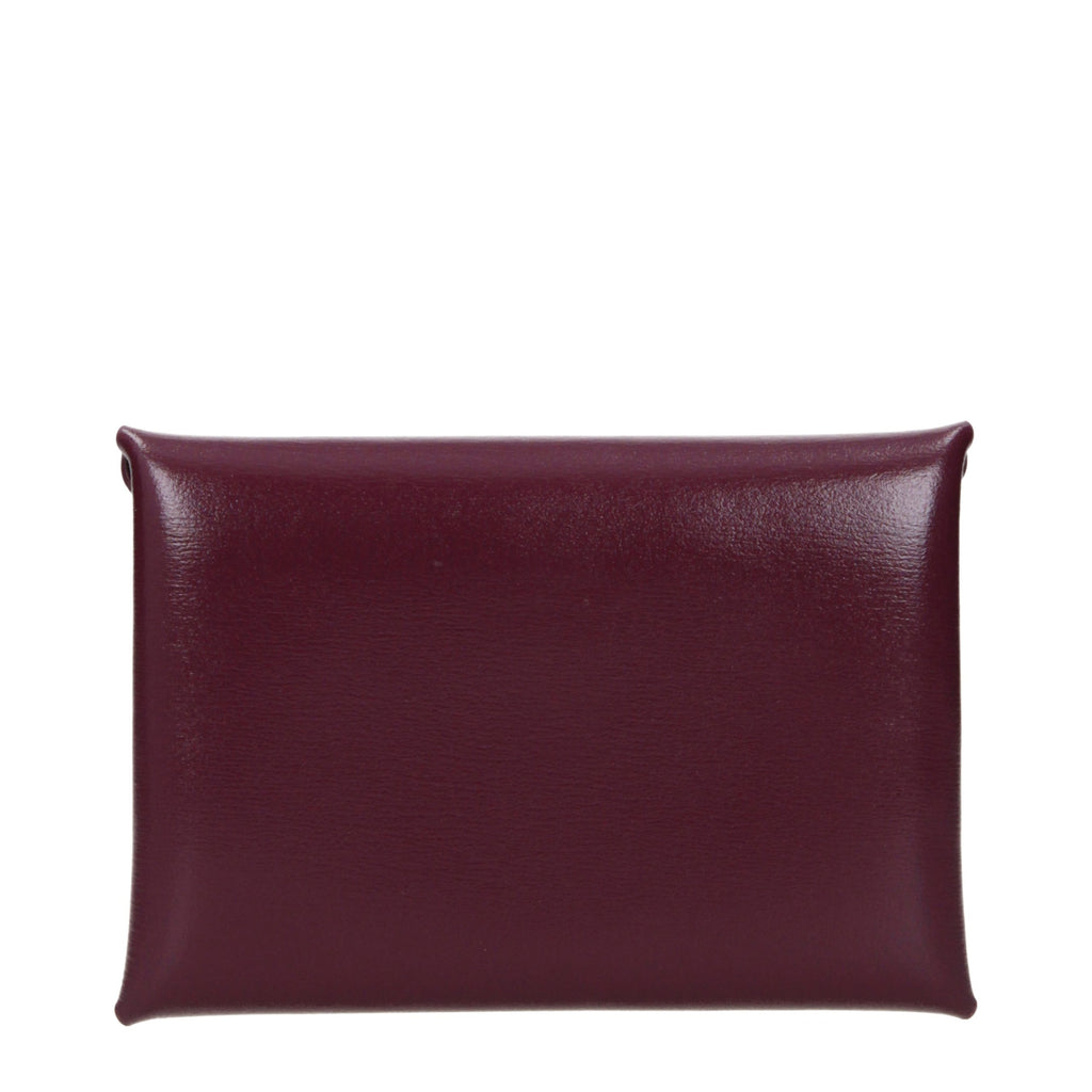 Jil Sander Red Leather Wallet Jil Sander