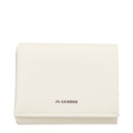 Jil Sander Beige Leather Wallet Jil Sander