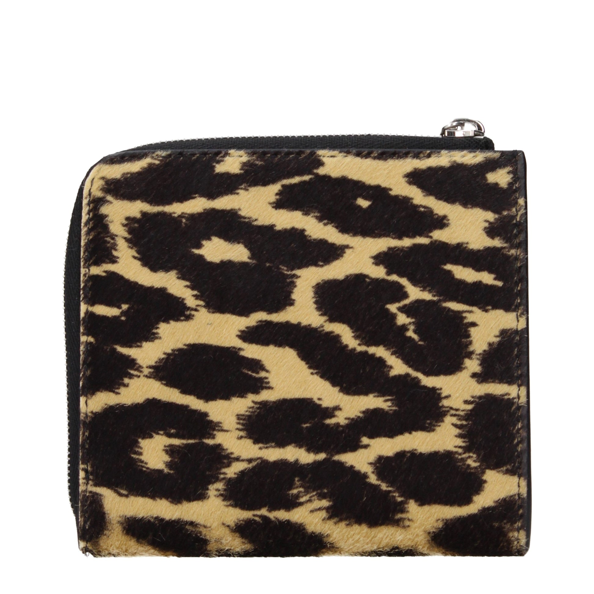 Jil Sander Beige Horsehair Wallet