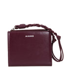 Jil Sander Red Leather Wallet Jil Sander