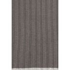 Brunello Cucinelli Brown Cashmere Scarf
