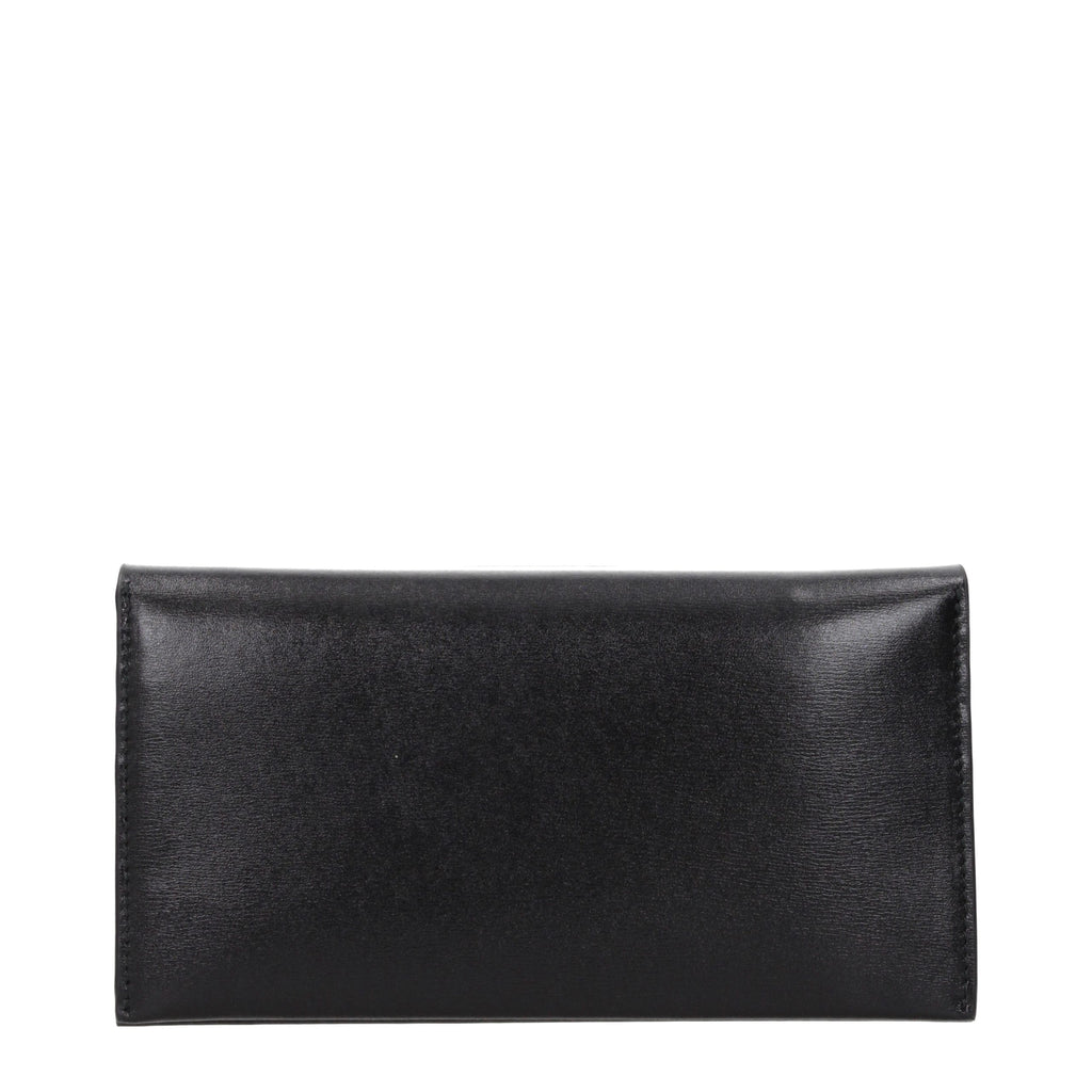 Jil Sander Black Leather Wallet Jil Sander