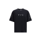 Off-White Black Cotton T-Shirt