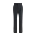 Tom Ford Black Wool Oves Aries Dress Pants - Eljoys Fashion 