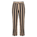 Trussardi Jeans Black Viscose Women Trousers