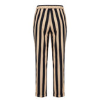 Trussardi Jeans Black Viscose Women Trousers
