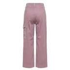 Trussardi Jeans Purple Cotton Women Pants