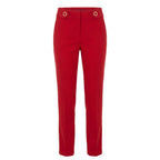 Trussardi Jeans Red Polyester Women Pant