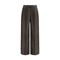 Arma Brown Leather Pants Arma