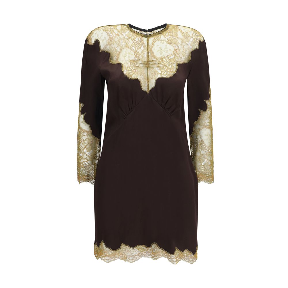 The Attico Multicolor Acetate Casual Dress The Attico