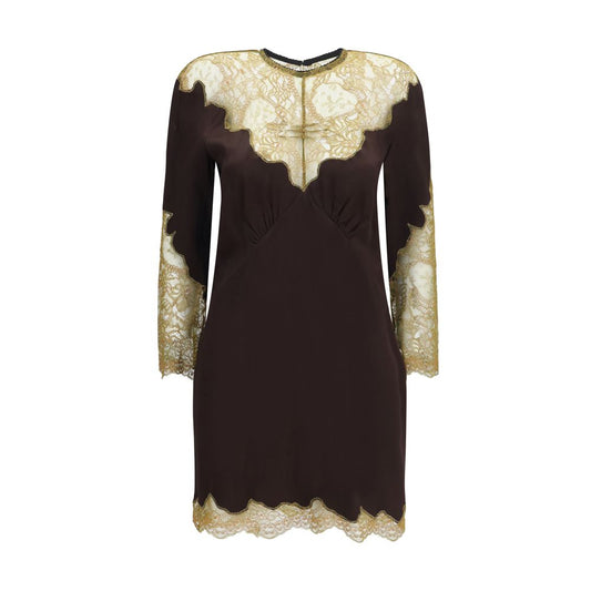 The Attico Multicolor Acetate Casual Dress The Attico