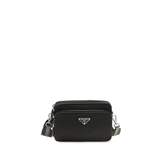 Prada Black Recycled Polyamide Shoulder Bag Prada