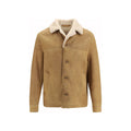 Salvatore Santoro Brown Leather Full-Length Jacket Salvatore Santoro