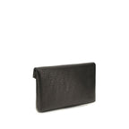 Saint Laurent Black Lamb Ovis Aries Aries Wallet Saint Laurent