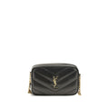 Saint Laurent Black Lamb Ovis Aries Aries Shoulder Bag Saint Laurent