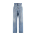Ermanno Scervino Blue Cotton Relaxed Fit Jeans Ermanno Scervino