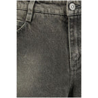 Ermanno Scervino Gray Cotton Relaxed Fit Jeans Ermanno Scervino
