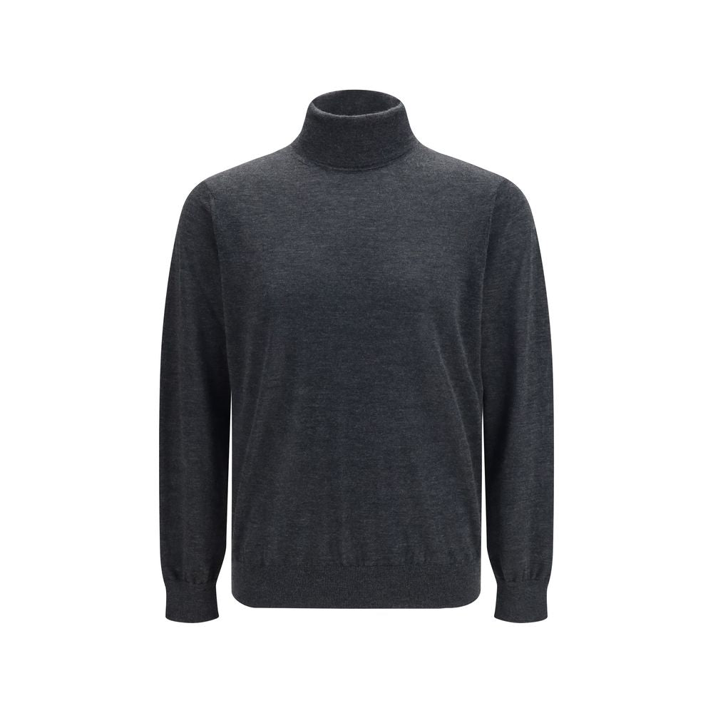 Giorgio Armani Gray Cashmere Turtleneck Giorgio Armani