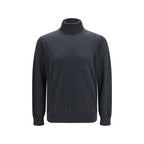 Giorgio Armani Gray Cashmere Turtleneck Giorgio Armani