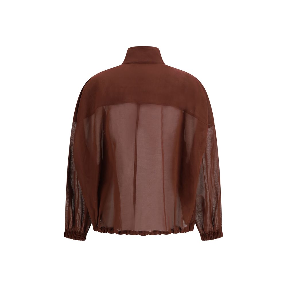 Brunello Cucinelli Multicolor Cotton Sweatshirt Brunello Cucinelli