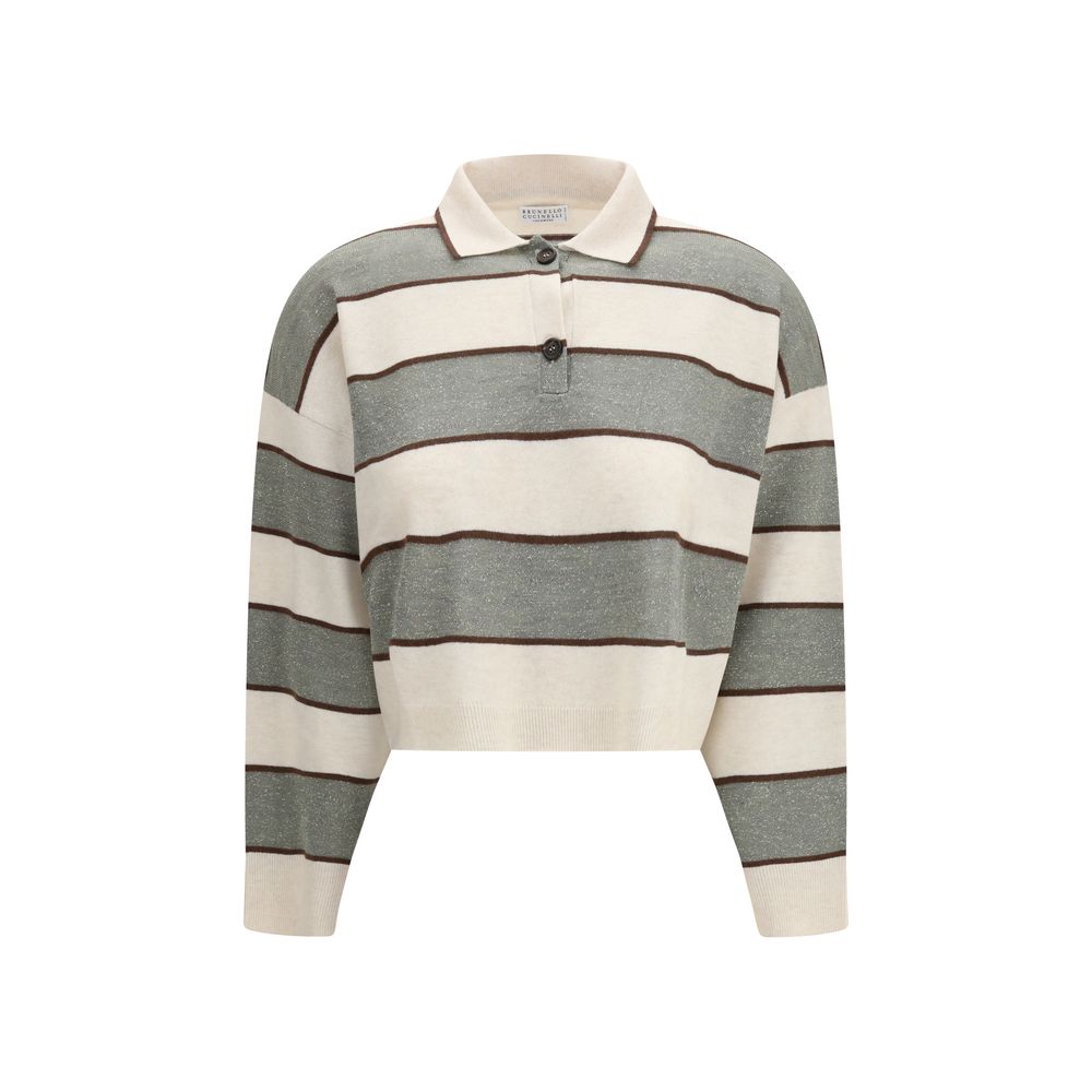 Brunello Cucinelli Multicolor Wool Oves Aries T-Shirt Brunello Cucinelli
